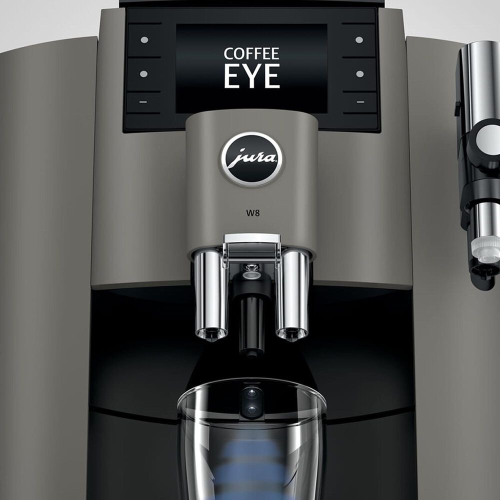 Jura W8 101 Oz Automatic Coffee Maker in Dark Inox, , large