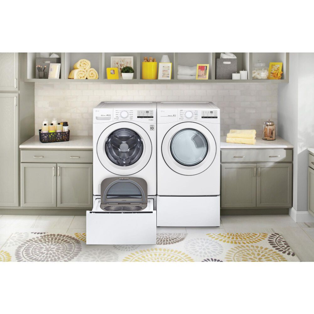 LG 7.4 Cu. Ft. Ultra Large Capacity Gas Dryer in White, , large