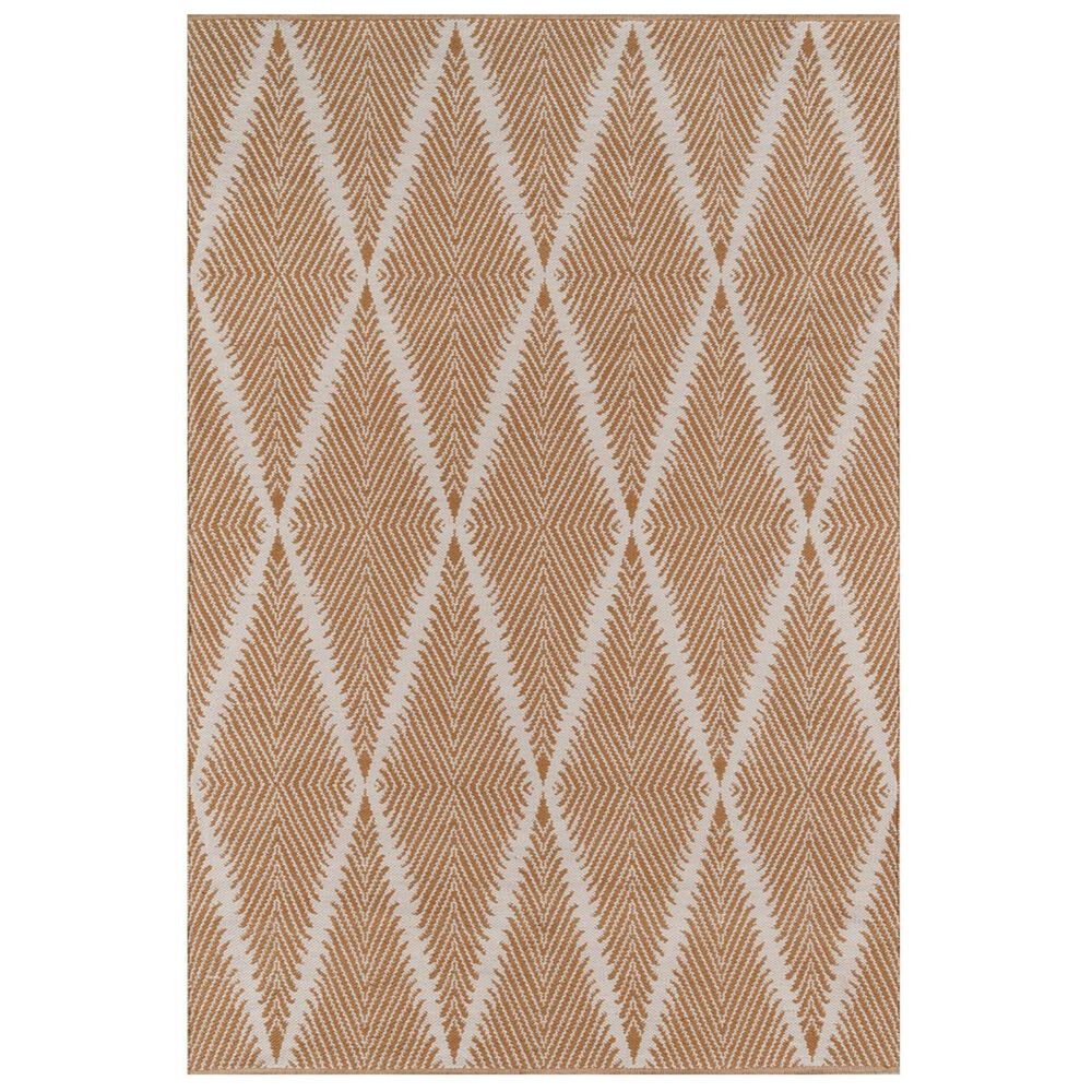 Momeni River RIV-1 3"6" x 5"6" Orange Area Rug, , large