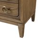 Sterling Timber Elure 3 Drawer Nightstand in Latte with USB Ports, , large