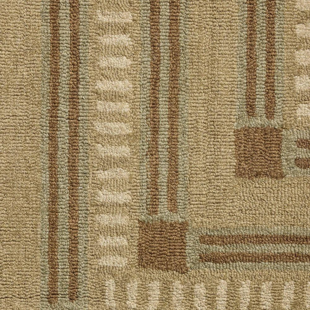 Chris Loves Julia x Loloi Alfie Green and Natural 8'6" x 11'6" Area Rug, , large