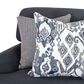 Moore Furniture Landry Stationary Sofa in Lillie Indigo, , large