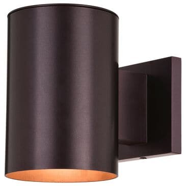 Vaxcel Chiasso 1-Light Outdoor Wall Sconce in Deep Bronze, , large
