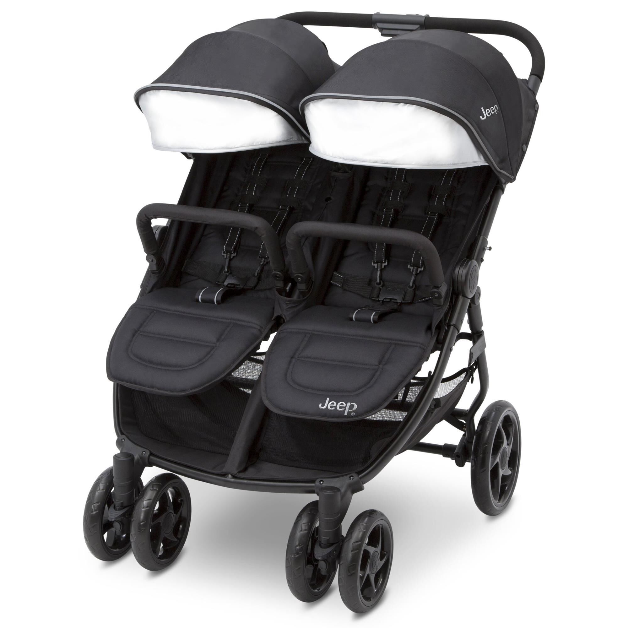 Delta Jeep Destination Side By Side Double Ultralight Stroller in