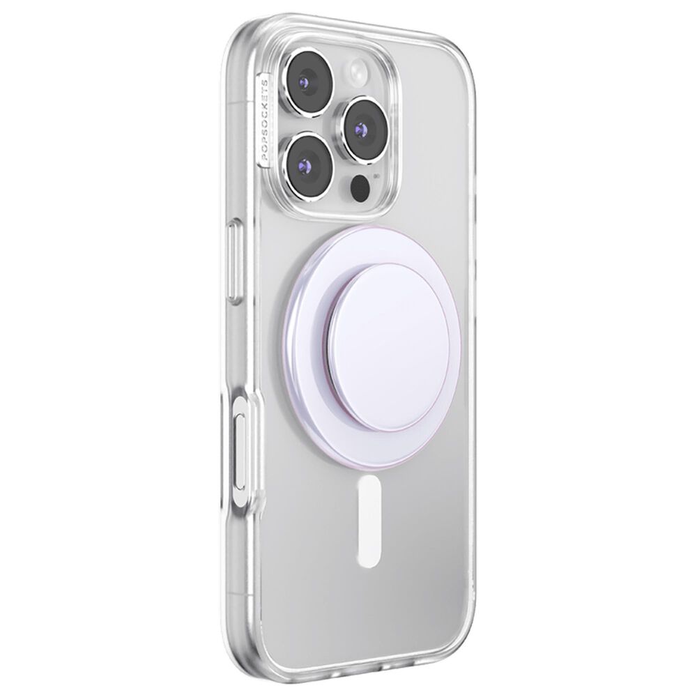 PopSockets MagSafe Circle PopGrip in Iridescent White, , large