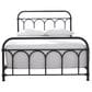 Ashley Nashburg Full Metal Slat Bed in Black, , large