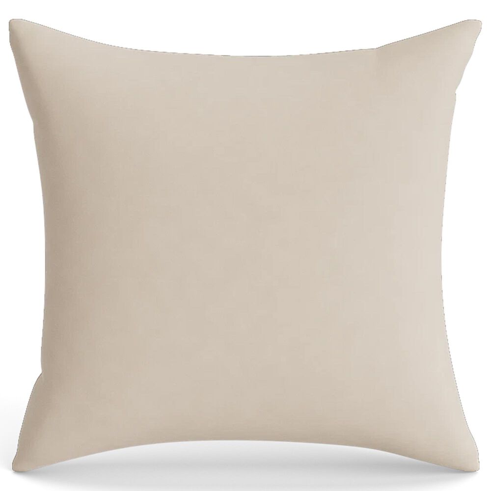 Ann Gish Echelon 24" x 24" Square Throw Pillow in Natural, , large