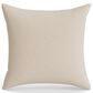 Ann Gish Echelon 24" x 24" Square Throw Pillow in Natural, , large