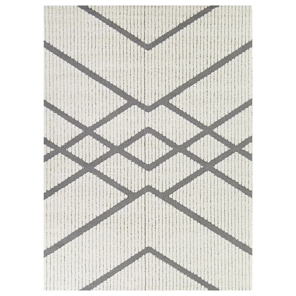 Balta Rugs Beckett 5"3" x 7" Grey Area Rug, , large