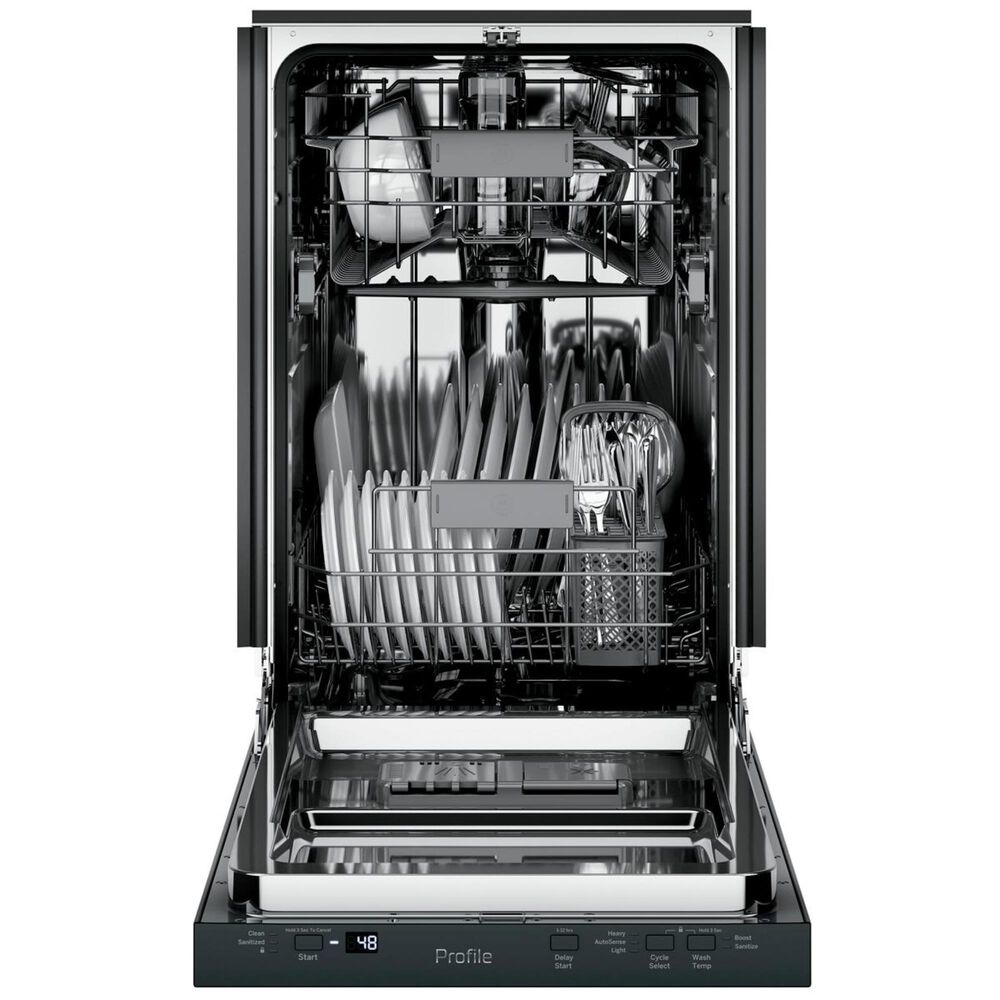 GE Profile 18&quot; Built-In Dishwasher Energy Star in Black, , large