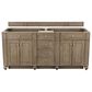 James Martin Vanities Bristol 72" Double Bathroom Vanity in Whitewashed Walnut with 3 cm Victorian Silver Quartz Top and Rectangular Sinks, , large