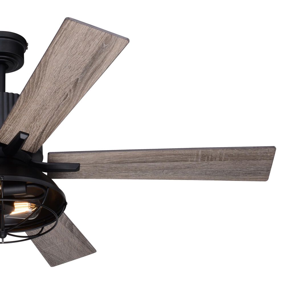 Vaxcel Elkhart 52" LED Ceiling Fan in Black, , large
