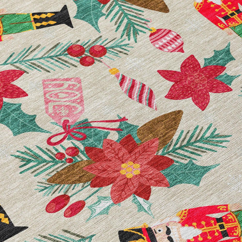 Dalyn Rug Company Wonderland WN30 5&#39; x 7&#39;6&quot; Beige Indoor/Outdoor Area Rug, , large