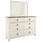 Ashley Willowton 4-Piece Twin Storage Bedroom Set in Whitewash, , large