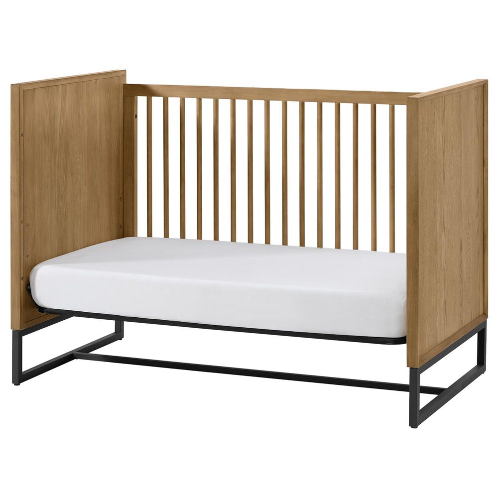 Eastern Shore Newport 3-In-1 Classic Convertible Crib in Natural Oak, , large
