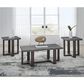 Ashley Dynnford 3-Piece Occasional Table Set in Gray and Brown, , large