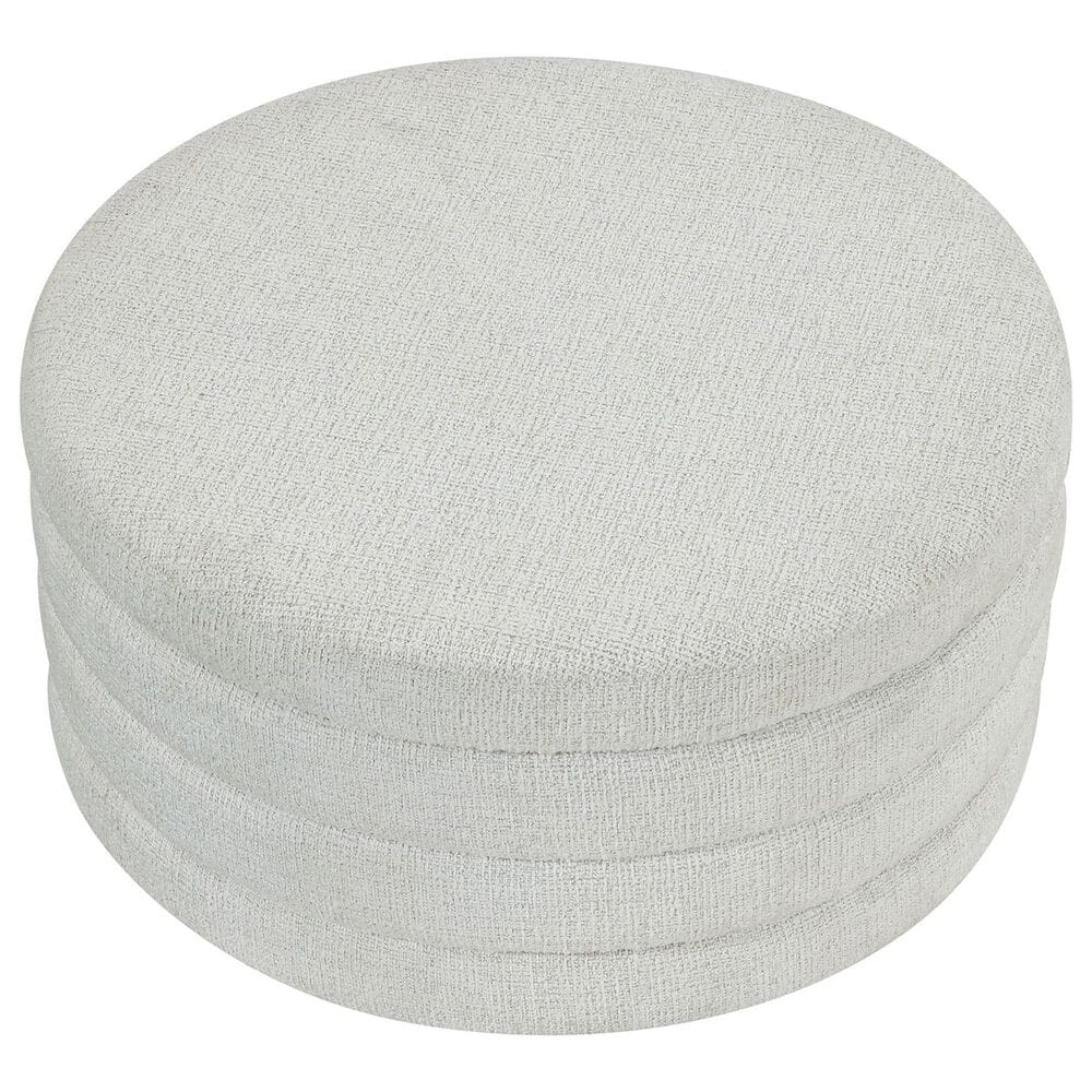 Crystal City Florence Nesting Cocktail Table with Castered Ottoman in Sand, , large