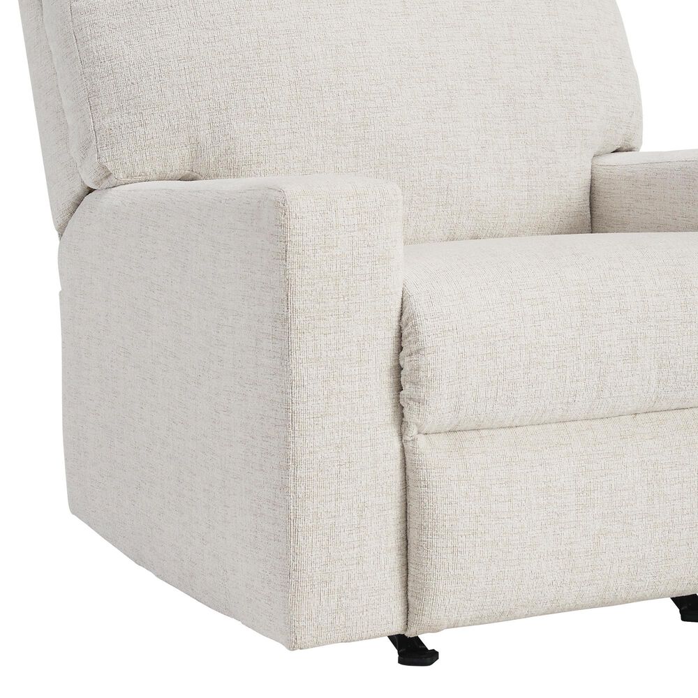 Ashley Rannis Manual Rocker Recliner in Snow, , large