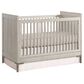 Eastern Shore Beck Convertible Raised End Panels Crib in Willow, , large