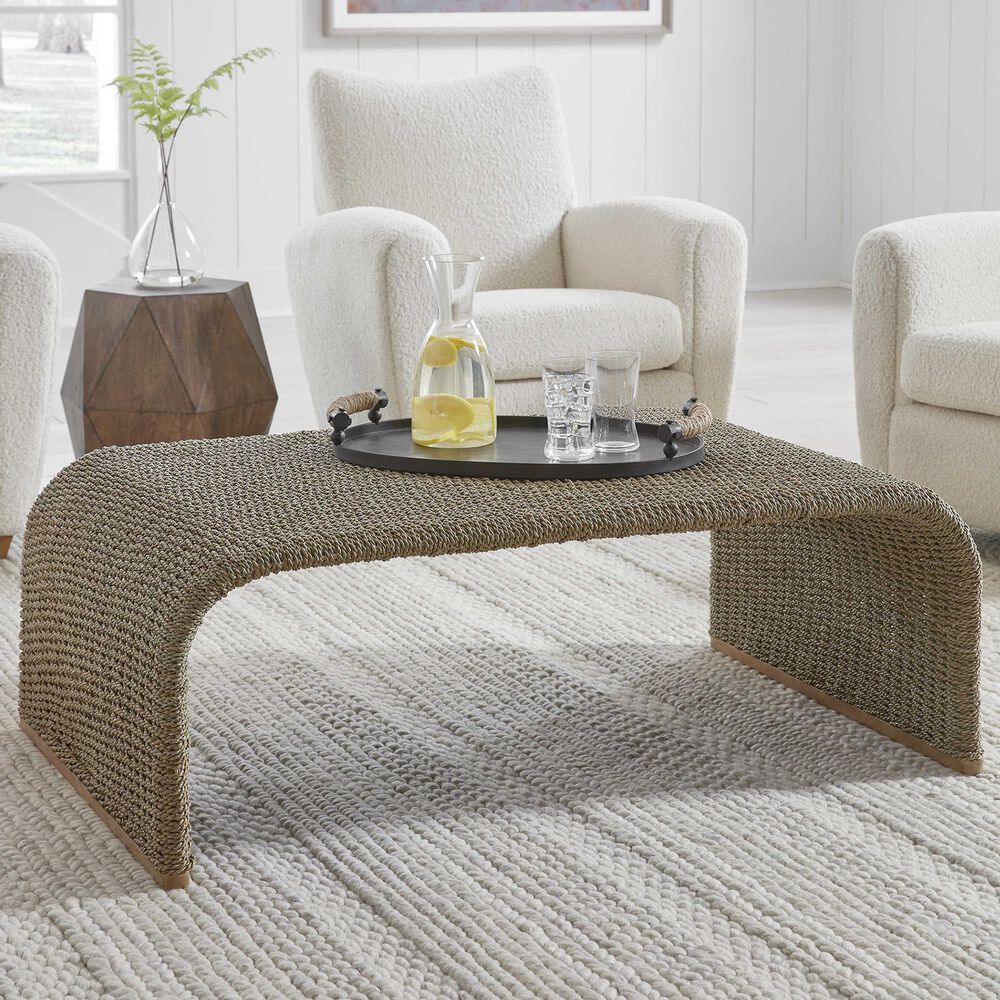 Uttermost Calabria Coffee Table in Natural, , large