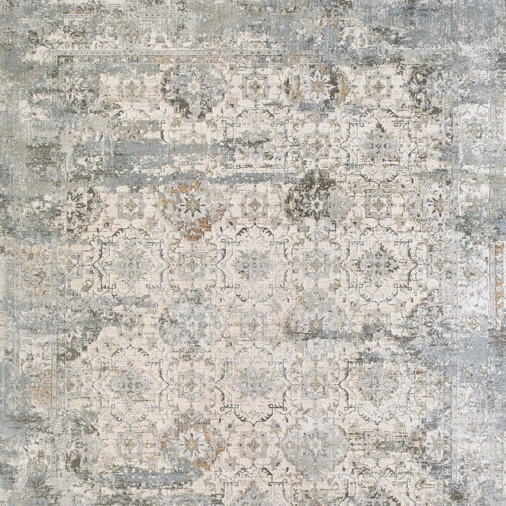 Surya Brunswick Light Gray, Charcoal, Cream, Light Brown, Mustard and Medium Brown 12&#39; x 15&#39; Area Rug, , large