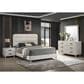 Crown Mark Nyomi 6 Drawer Dresser and Mirror in White, , large