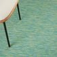 Nourison Positano 8" x 10" Blue and Green Indoor/Outdoor Area Rug, , large