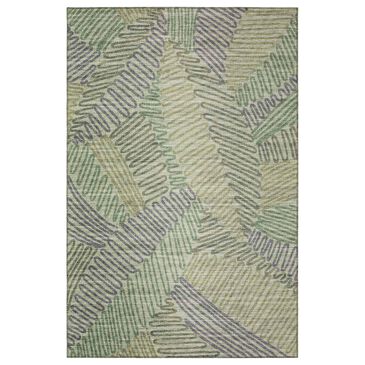 Dalyn Rug Company Sedona Floral 10" Round Moss Indoor/Outdoor Area Performance Rug, , large
