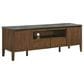 Coaster Bradley 63" SmartTop TV Stand in Smokey Grey and Dark Brown, , large