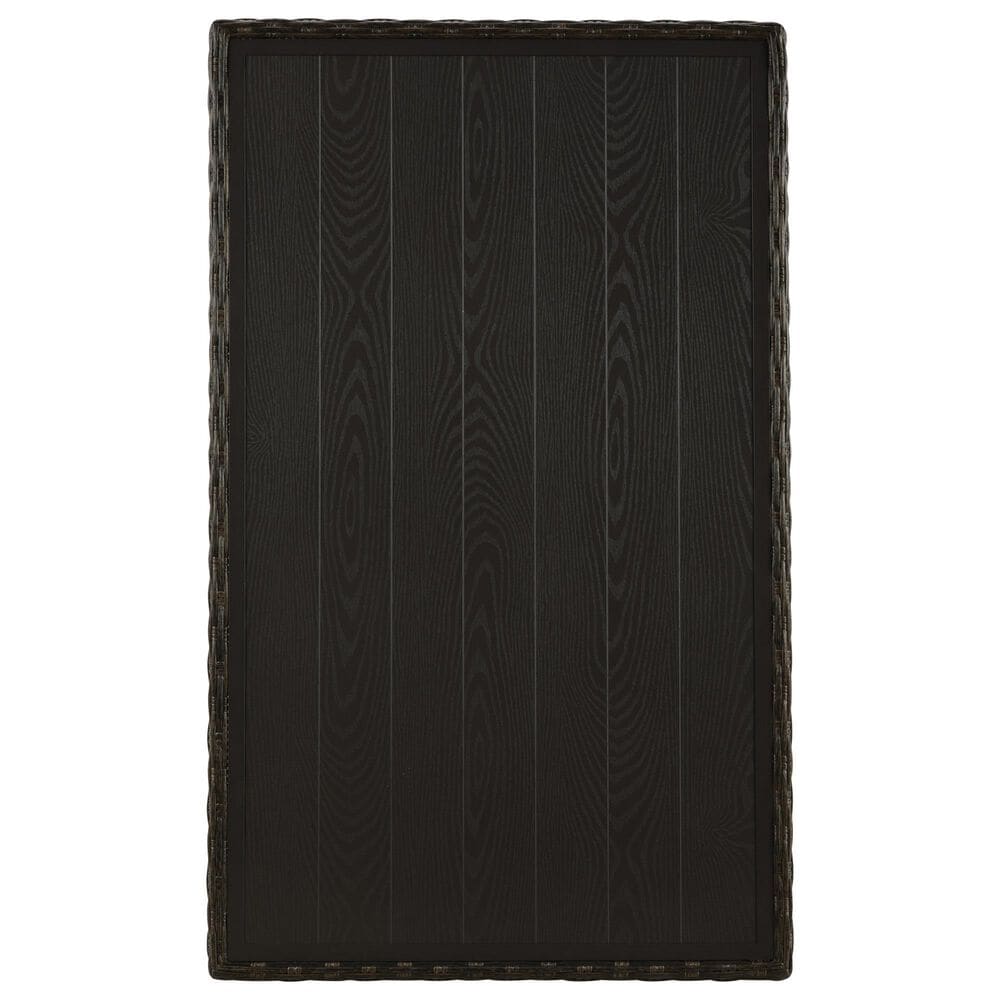 Ashley Brook Ranch 5-Piece Patio Conversation Set in Brown, , large