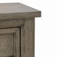 Belle Furnishings Americana Farmhouse 4 Piece Queen Sleigh Bedroom Set in Dusty Taupe and Black, , large