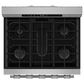KitchenAid 2-Piece Kitchen Package with 30" Smart Freestanding Gas Range and 30" Over-the-Range Microwave Oven in PrintShield Stainless Steel, , large