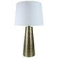 TLC Lighting Inc Antique Brass Hamrd Table Lamp, , large