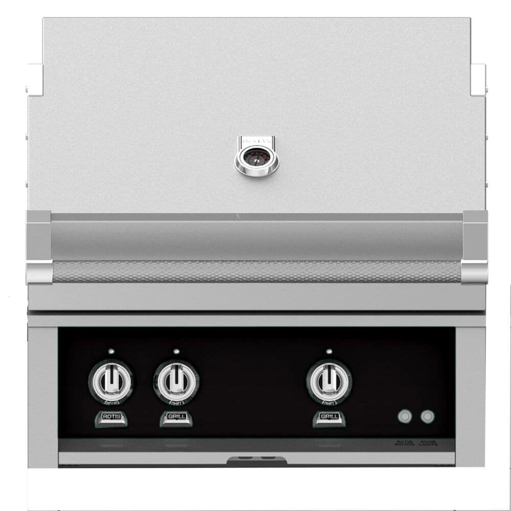 Aspire 36" Built - In Natural Gas Pro Grill in Black, , large