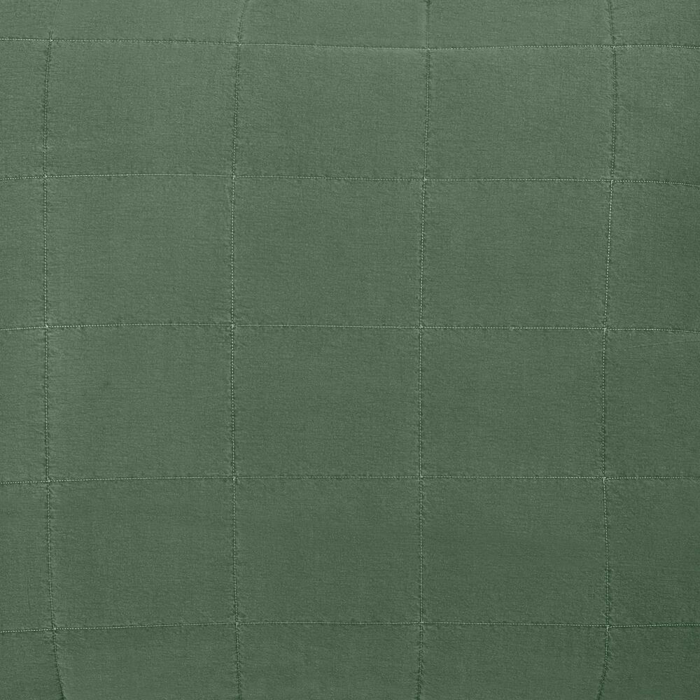 Ann Gish Cotton Canvas 3-Piece Queen Coverlet Set in Forest, , large