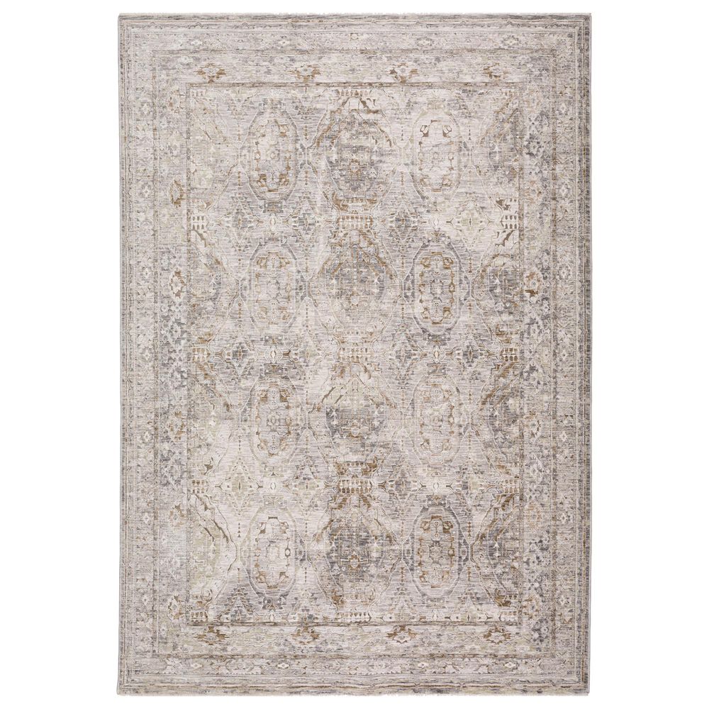 Dalyn Rug Company Cyprus CY6 9" x 13"2" Grey Area Rug, , large