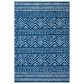 Safavieh Tulum TUL267N 8" x 10" Navy and Ivory Area Rug, , large