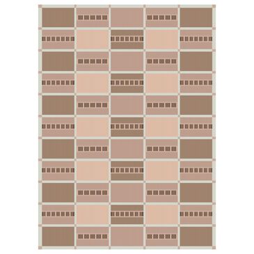 Balta Rugs Damaso Color Block 5"3" x 7" Tan Area Rug, , large