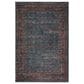 Dalyn Rug Company Jericho Traditional 8" Round Navy Indoor/Outdoor Area Rug, , large