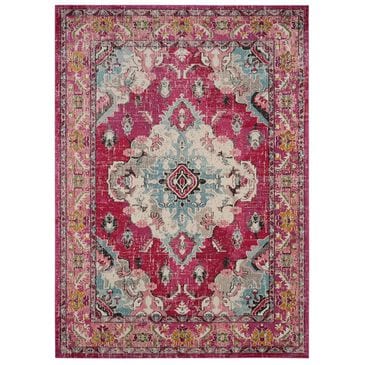 Safavieh Monaco MNC243D-1115 11" x 15" Pink/Multi Area Rug, , large