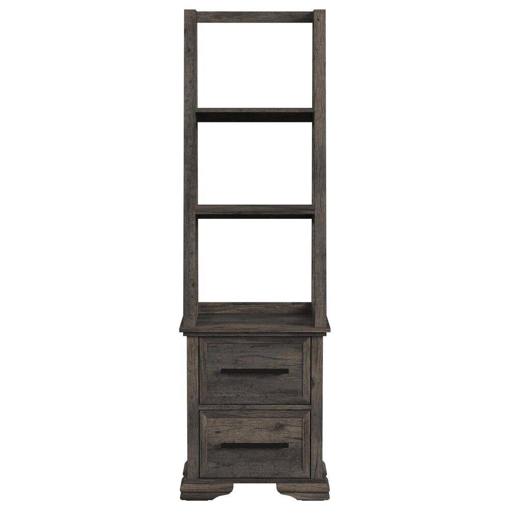 Mayberry Hill 82" Console with Side Piers in Charcoal, , large