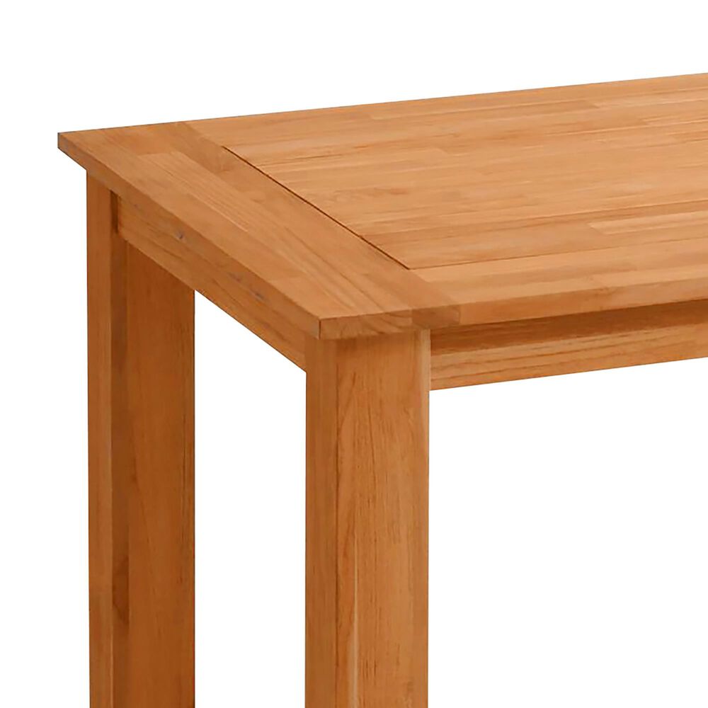 Linon Home Decor Carenen 80" Outdoor Dining Table in Natural, , large
