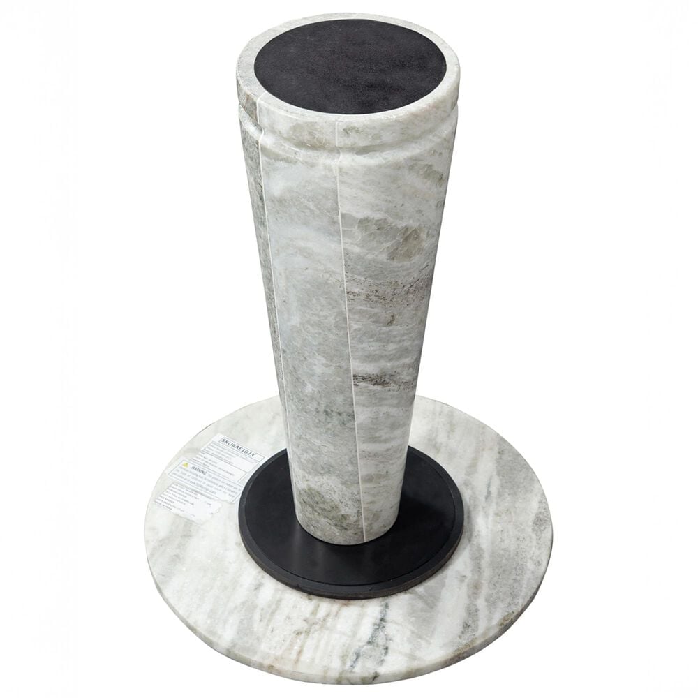 Steve Silver Co. Joni Round Accent End Table in Brown, , large