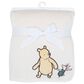 Lambs and Ivy Disney Baby Storytime Pooh Ultra Soft Baby Blanket in White, , large