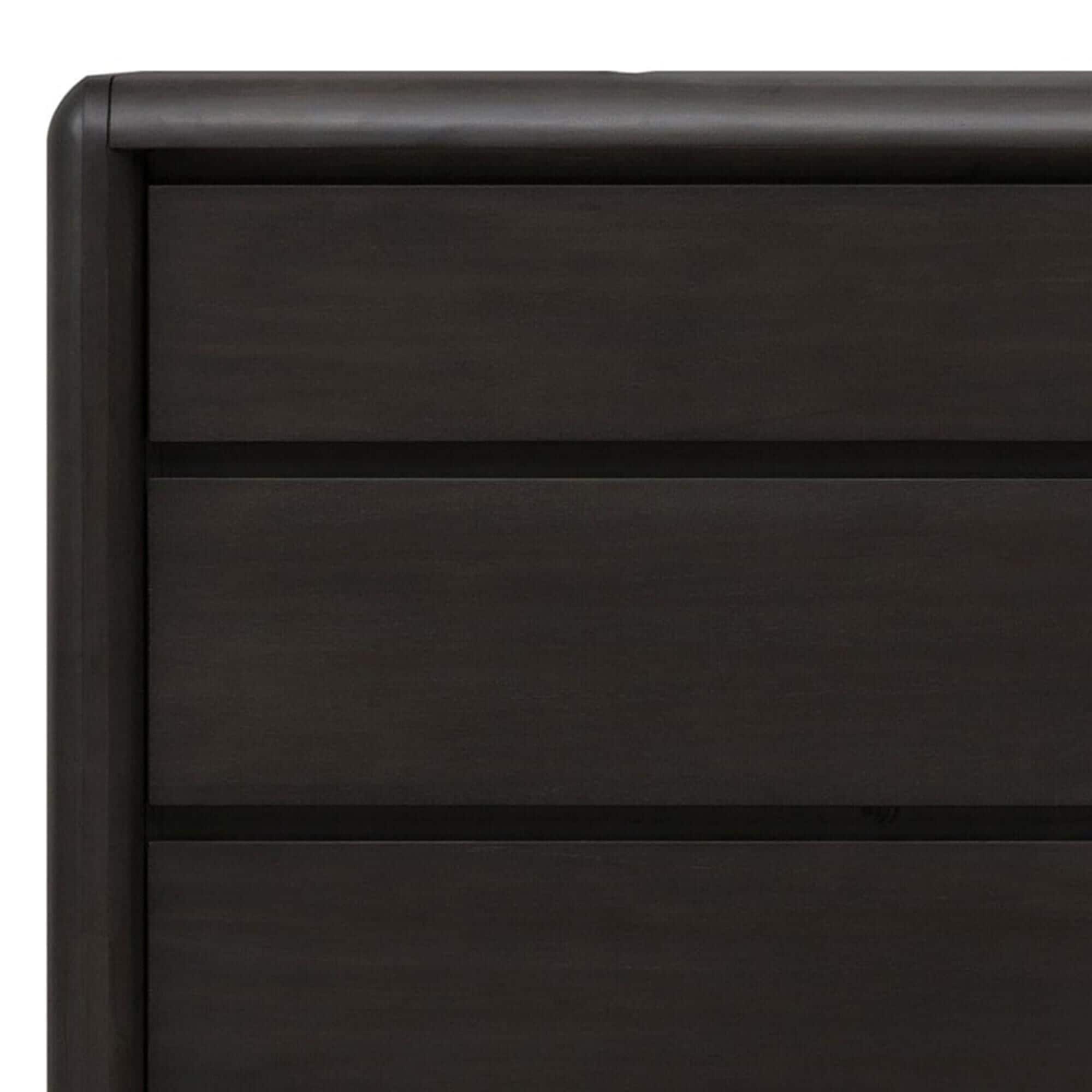 Urban Home Xolani 6-Drawer Dresser with Mirror in Jaguar