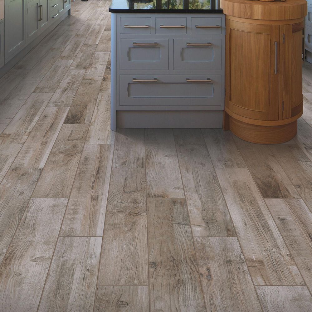 Marazzi Bryson Valley Petrified Forest 8&quot; x 48&quot; Porcelain Tile, , large
