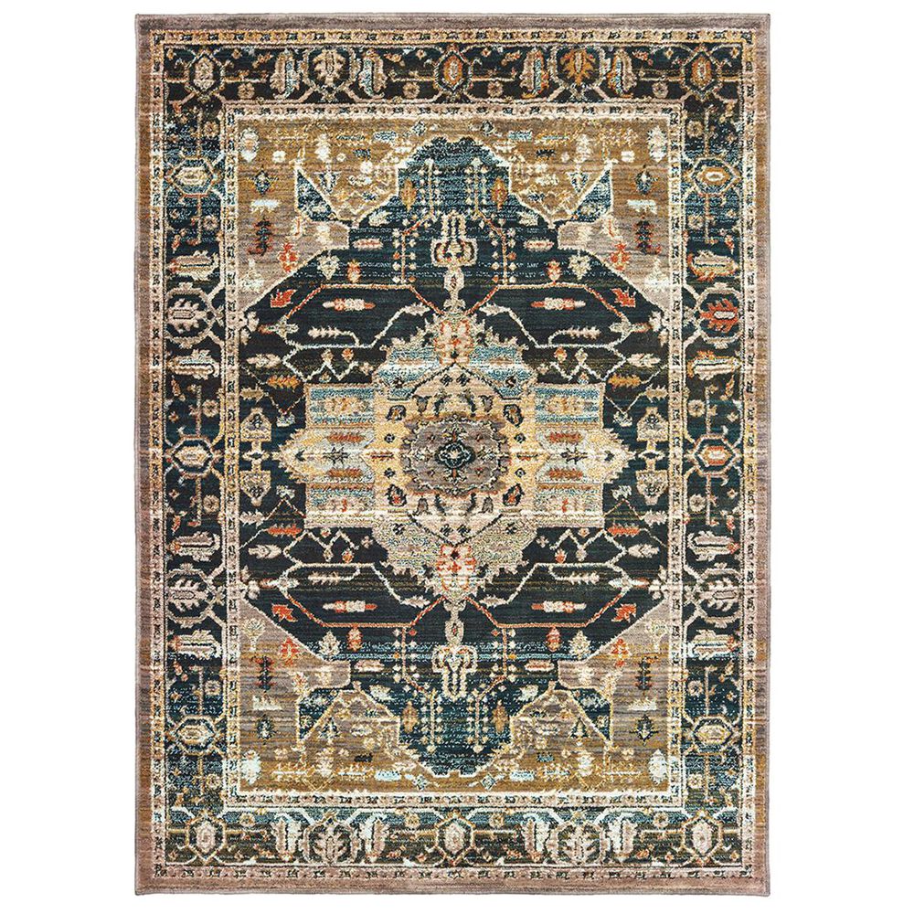Oriental Weavers Sedona 9592B 1"10" x 3" Blue Runner, , large