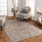 Surya Carlisle Oriental 3"11" x 5"11" Mauve, Pale Blue, Ivory, Light Gray, Brick Red, Dusty Sage and Medium Brown Area Rug, , large