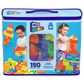 Barbie Bigger Blocks Building Set with Storage Bag for Toddler in Multicolor, , large