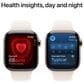 Apple Watch Series 10 GPS + Cellular 42mm Gold Titanium Case with Starlight Sport Band - M/L, , large